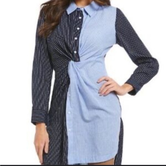 Gibson Latimer Mixed Print Tunic - Picture 1 of 9